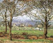 Camille Pissarro Park view Germany oil painting artist